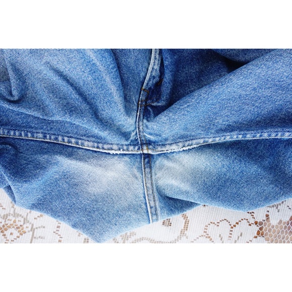 Vintage 80s Levi's 505 Blue Jeans sz 33x33 - Picture 6 of 7